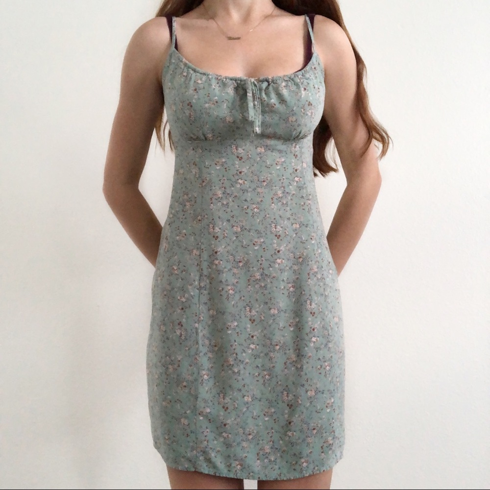 Rare Brandy Melville robins egg Jennifer dress 👒